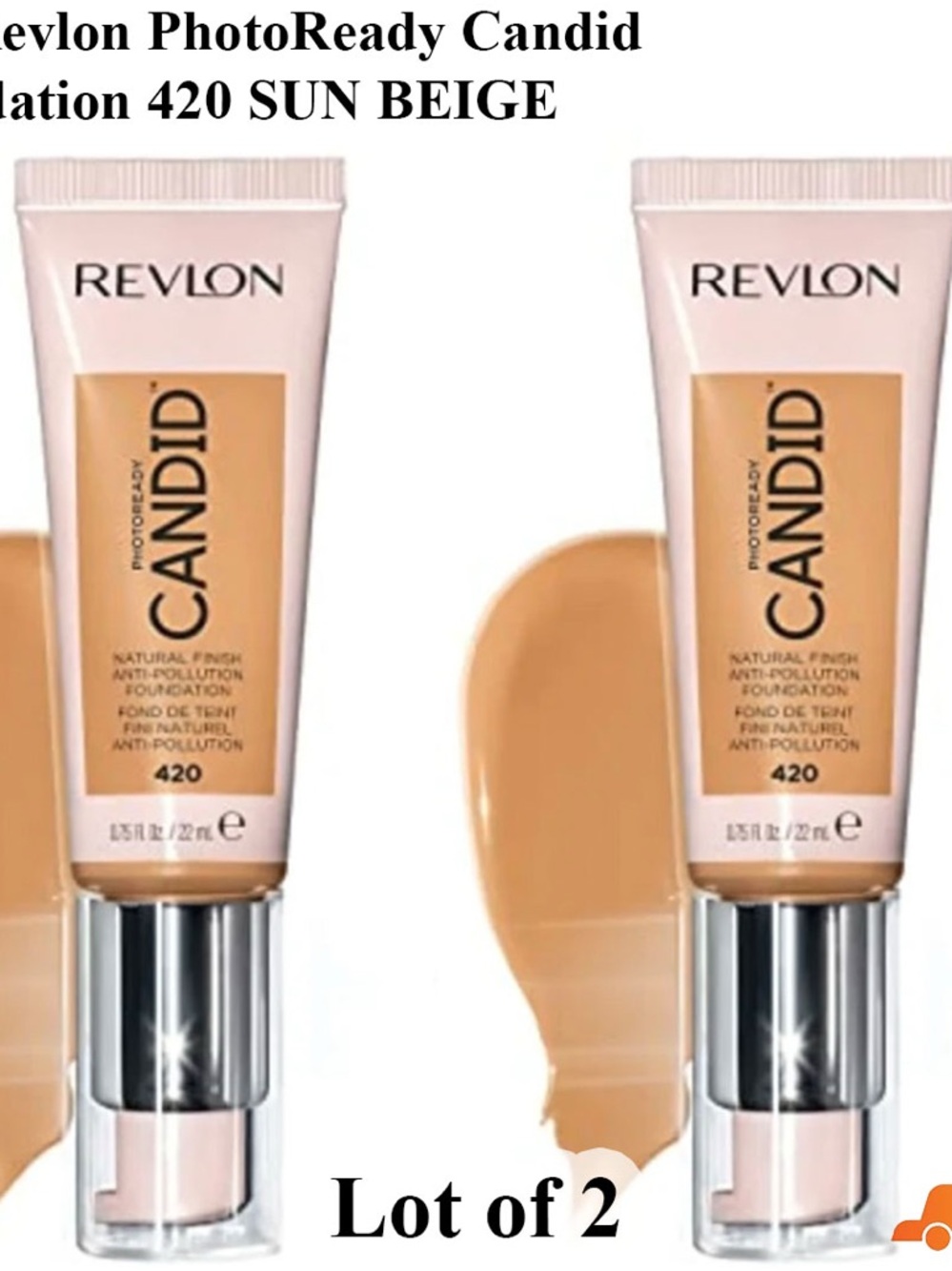 Revlon Candid PhotoReady Foundation 420 Sun Beige - Warm Beige Tone